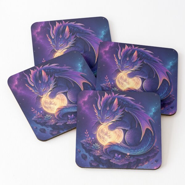 Item preview, Moonkeeper Dragon on the Floating Star Isle  designed and sold by Sketchlegacy.
