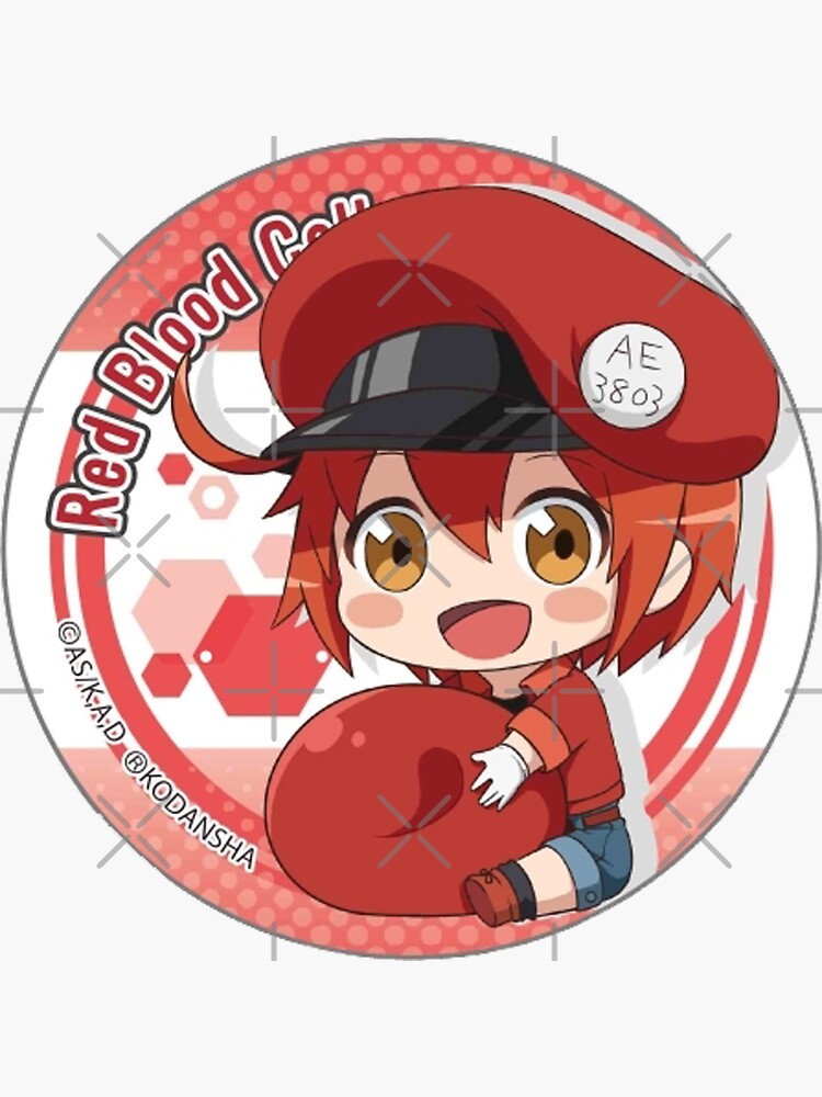 ArtStation - hataraku saibou- red blood cell