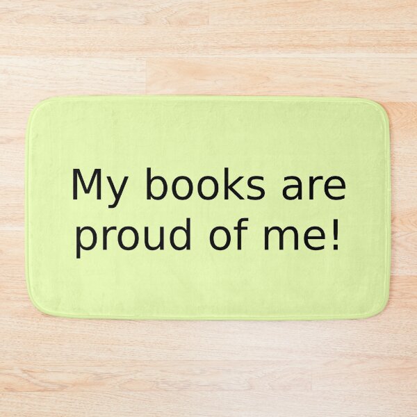 Item preview, My books are proud of me! designed and sold by English Learning.
