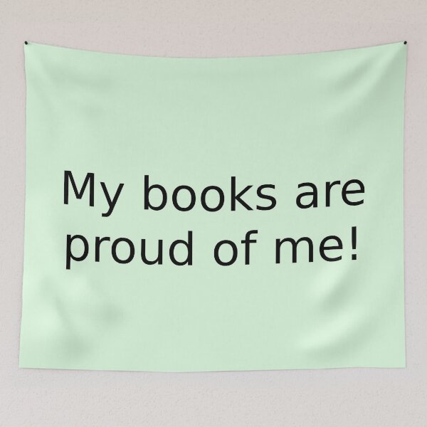 Item preview, My books are proud of me! designed and sold by English Learning.