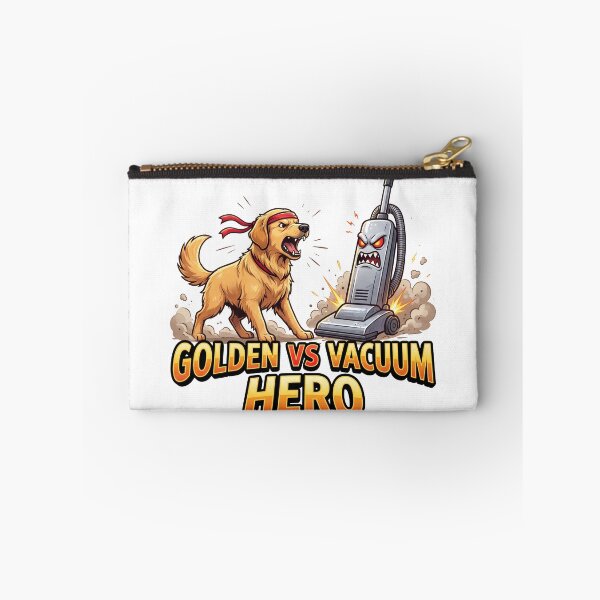 Item preview, Golden Retriever Vs Vacuum designed and sold by zoughlal.
