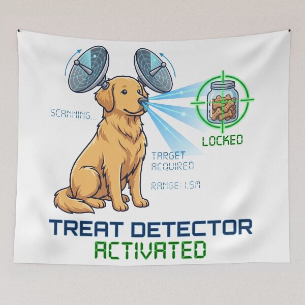 Item preview, Golden Treat Detector Activated designed and sold by zoughlal.