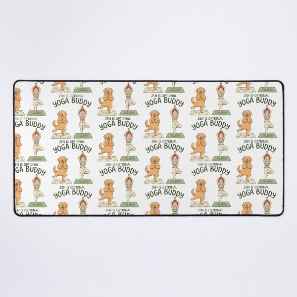 Item preview, Golden Yoga Buddy Zen designed and sold by zoughlal.