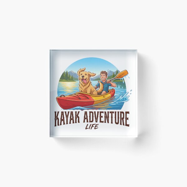 Item preview, Golden Kayak Adventure Life designed and sold by zoughlal.