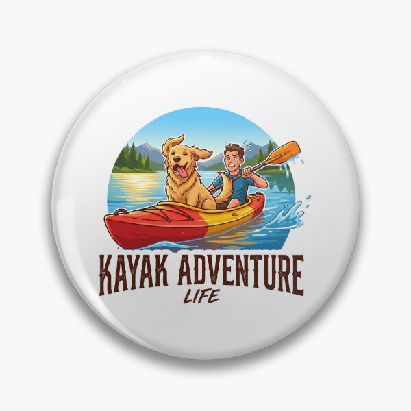Item preview, Golden Kayak Adventure Life designed and sold by zoughlal.
