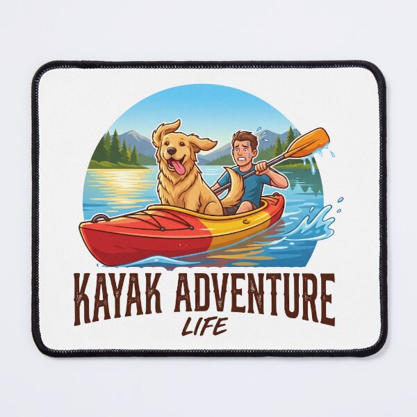Item preview, Golden Kayak Adventure Life designed and sold by zoughlal.