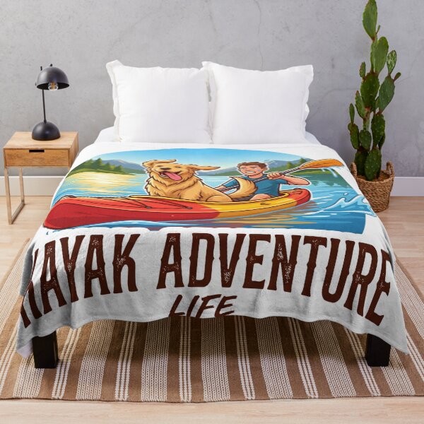 Item preview, Golden Kayak Adventure Life designed and sold by zoughlal.