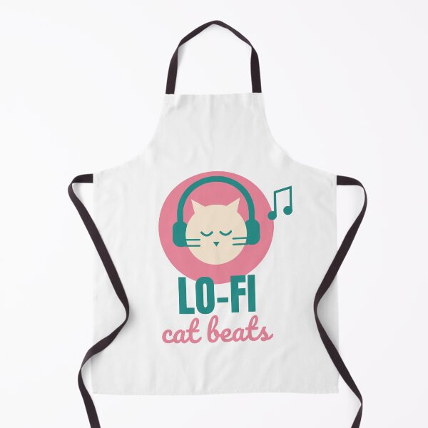 Item preview, Lo-Fi Cat Beats - Cute Aesthetic Cat Music Shirt designed and sold by RankShift.
