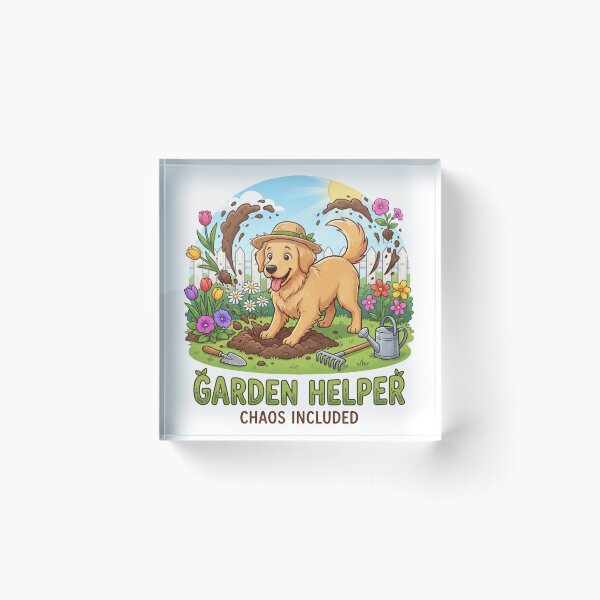 Item preview, Golden Garden Helper Chaos designed and sold by zoughlal.