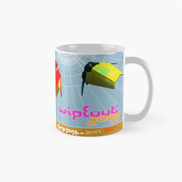 Item preview, Wipeout 2097 Retro Mug - Sony Playstation designed and sold by Taffleberrys 90s Gaming.
