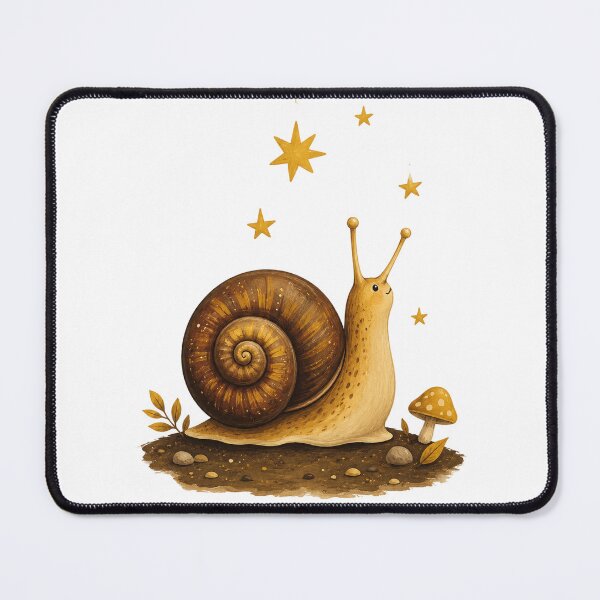 Item preview, Snail looking at stars designed and sold by Orca-Design.