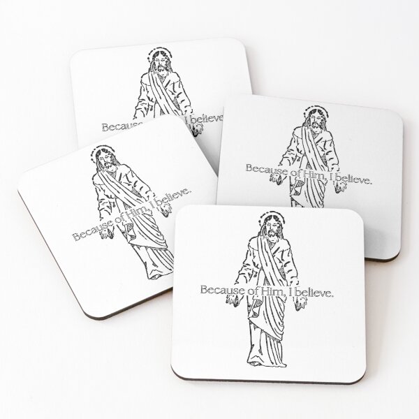 Item preview, Because of Him, I believe. designed and sold by tysontytoons.