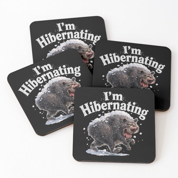 Item preview, I'm Hibernating designed and sold by ArtShare.