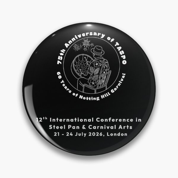 Item preview, TASPO 75 - Commemorative Print - White on Black designed and sold by LailaShah.