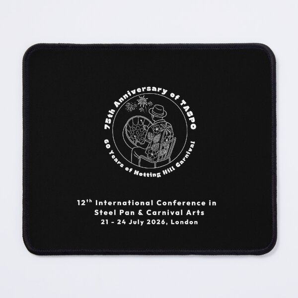 Item preview, TASPO 75 - Commemorative Print - White on Black designed and sold by LailaShah.