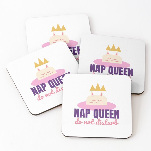 Item preview, Nap Queen Do Not Disturb - Funny Cute Cat Shirt designed and sold by RankShift.
