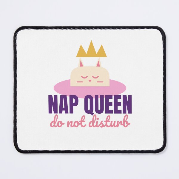 Item preview, Nap Queen Do Not Disturb - Funny Cute Cat Shirt designed and sold by RankShift.