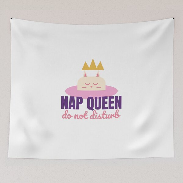 Item preview, Nap Queen Do Not Disturb - Funny Cute Cat Shirt designed and sold by RankShift.