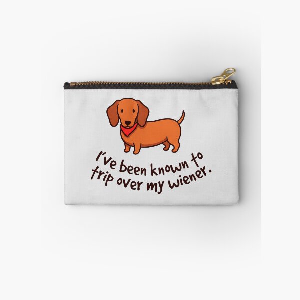 Item preview, Ive Been Known To Trip Over My Wiener designed and sold by ThreadRiotTees.