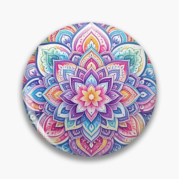 Item preview, Mandala, good mood, flower, positive designed and sold by wizard-work.