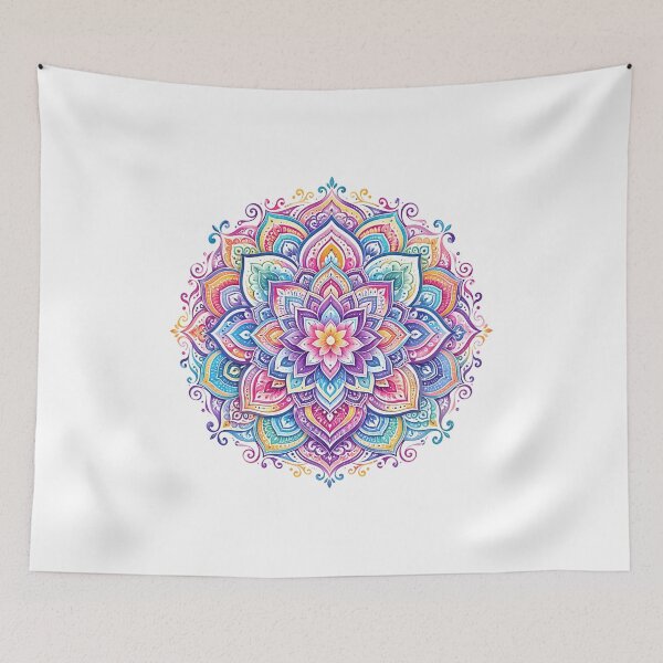 Item preview, Mandala, good mood, flower, positive designed and sold by wizard-work.