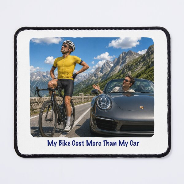 Item preview, My Bike Cost More Than My Car designed and sold by AcornAndPebble.