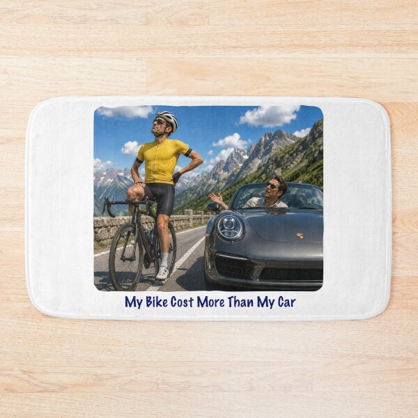 Item preview, My Bike Cost More Than My Car designed and sold by AcornAndPebble.
