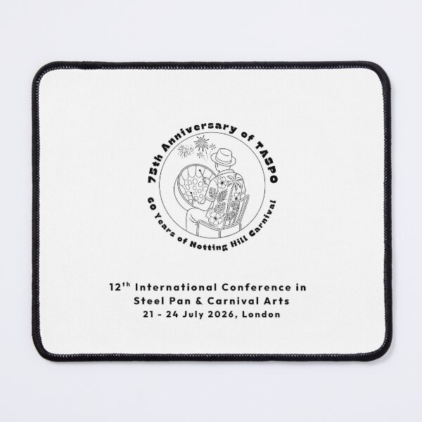 Item preview, TASPO 75 - Commemorative Print - Black on White designed and sold by LailaShah.