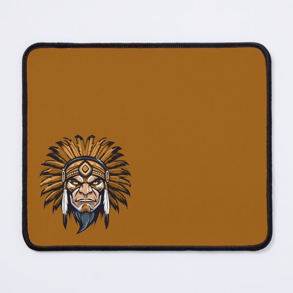 Item preview, Warrior Chief - Mascot Golden // School Spirit College Team Cheer designed and sold by Aubergine Designs.
