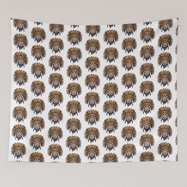 Item preview, Warrior Chief -  Mascot Golden // School Spirit College Team Cheer designed and sold by Aubergine Designs.