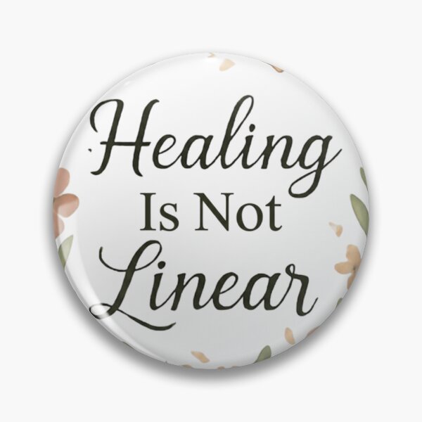 Item preview, Healing Is Not Linear designed and sold by Fresh Starts.