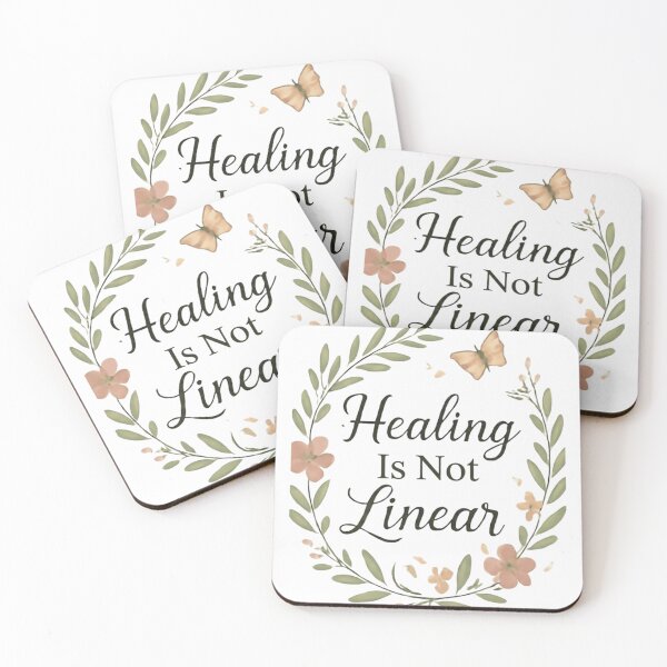 Item preview, Healing Is Not Linear designed and sold by Fresh Starts.