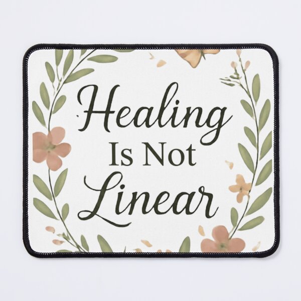 Item preview, Healing Is Not Linear designed and sold by Fresh Starts.
