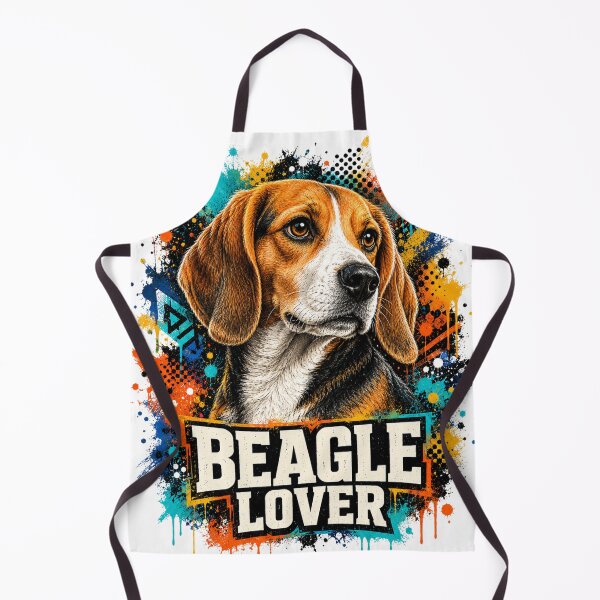 Item preview, Beagle Lover Graffiti Dog Portrait designed and sold by Tobull.