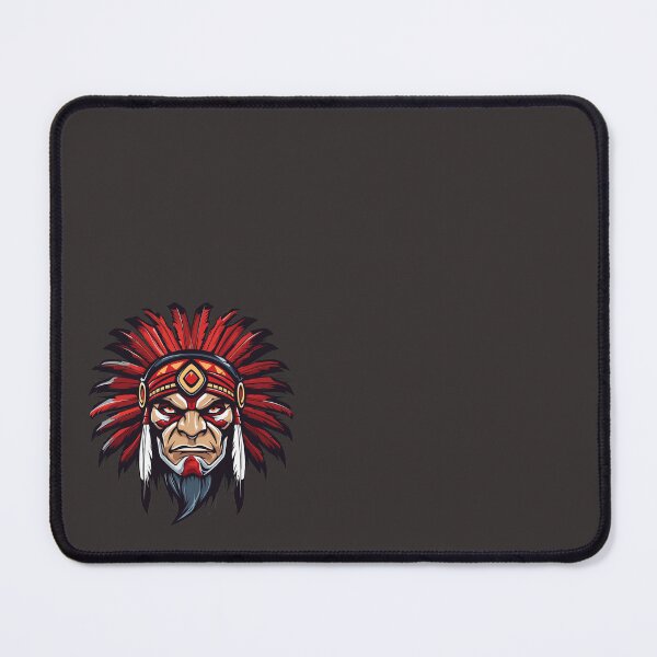 Item preview, Chiefs Warriors - Mascot Red // School Spirit College Team Cheer designed and sold by Aubergine Designs.