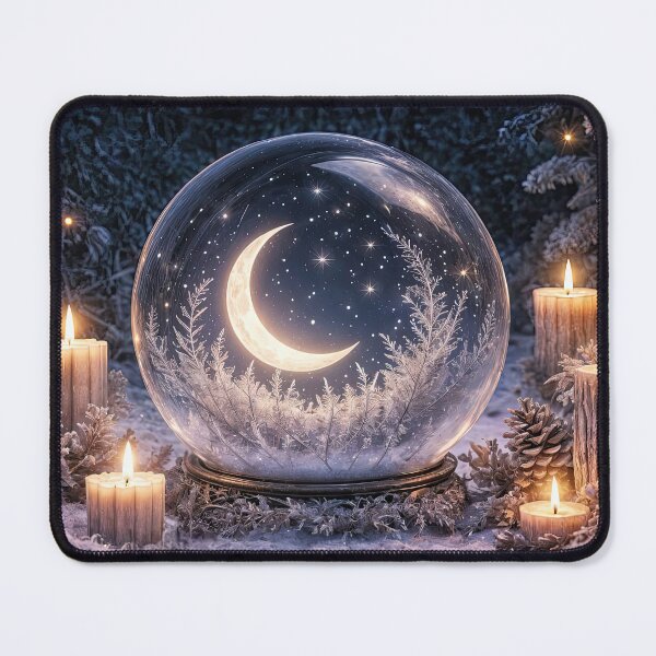 Item preview, Enchanting Winter Moon Globe Winter Solstice designed and sold by Stephanie Laird.