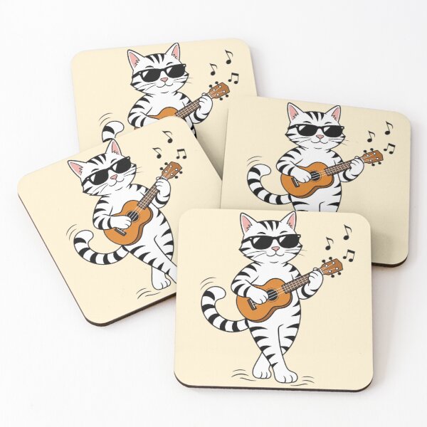 Item preview, Ukulele Cat designed and sold by The King's general goods.