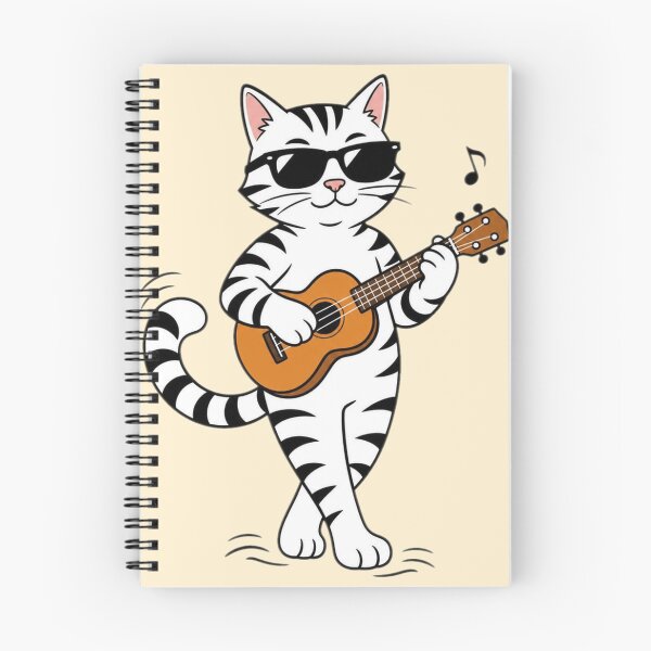 Item preview, Ukulele Cat designed and sold by The King's general goods.