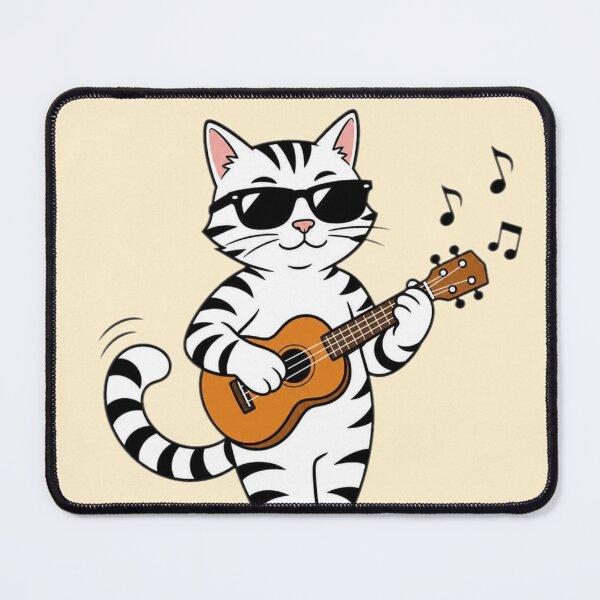 Item preview, Ukulele Cat designed and sold by The King's general goods.
