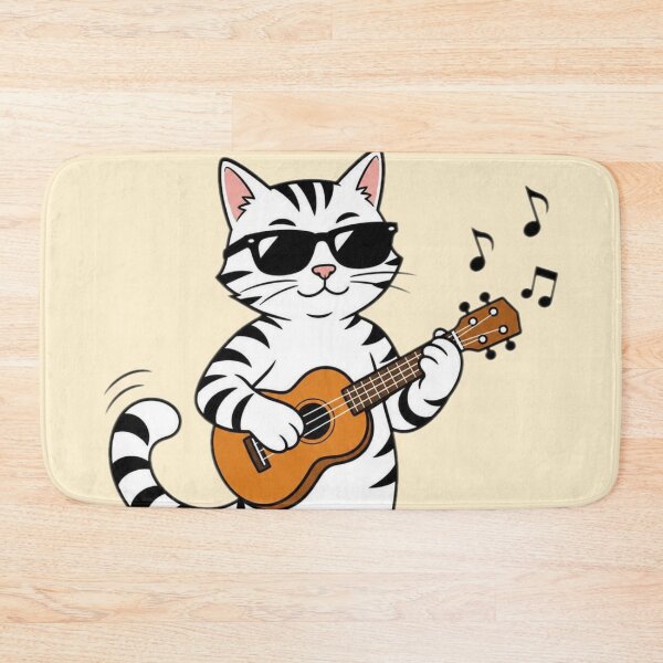 Item preview, Ukulele Cat designed and sold by The King's general goods.