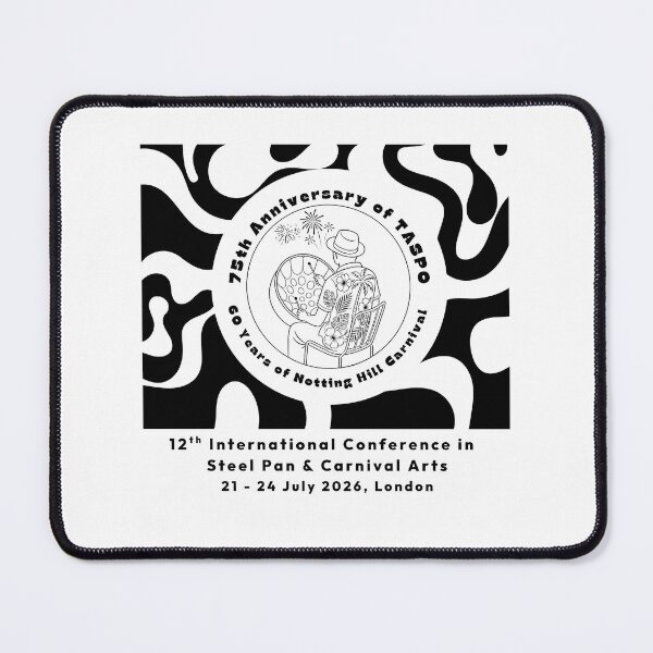 Item preview, TASPO 75 - Commemorative Print - Black on White - Design 2 designed and sold by LailaShah.