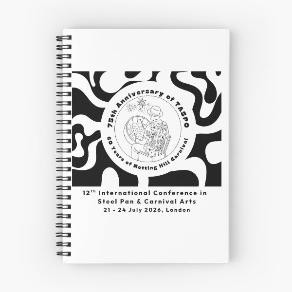 Item preview, TASPO 75 - Commemorative Print - Black on White - Design 2 designed and sold by LailaShah.