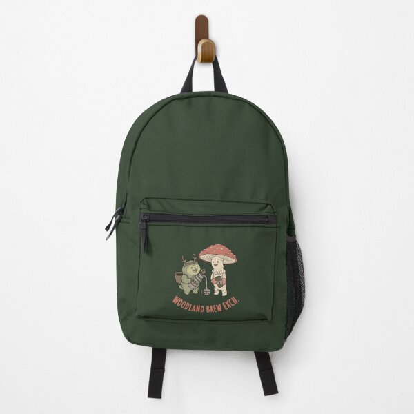 Item preview, Woodland Coffee Club Mushroom and Forest Spirit Graphic designed and sold by LeshanArt.