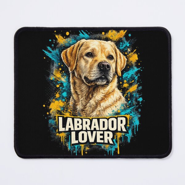 Item preview, Labrador Lover Graffiti Dog Portrait designed and sold by Tobull.