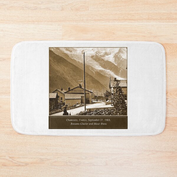 Item preview, Chamonix, France, September 27, 1903, Bossons Glacier and Mont Blanc designed and sold by AMacGPhilly.