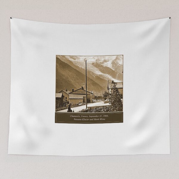 Item preview, Chamonix, France, September 27, 1903, Bossons Glacier and Mont Blanc designed and sold by AMacGPhilly.