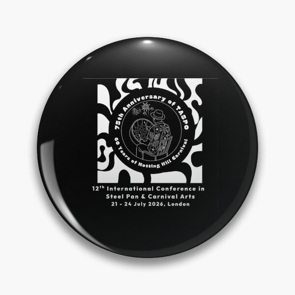 Item preview, TASPO 75 - Commemorative Print - White on Black - Design 2 designed and sold by LailaShah.