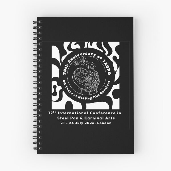 Item preview, TASPO 75 - Commemorative Print - White on Black - Design 2 designed and sold by LailaShah.