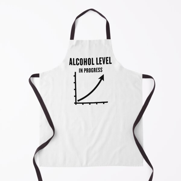 Item preview, Alcohol Level In Progress (Drinking Team / Booze Party / Black) designed and sold by Roderix.