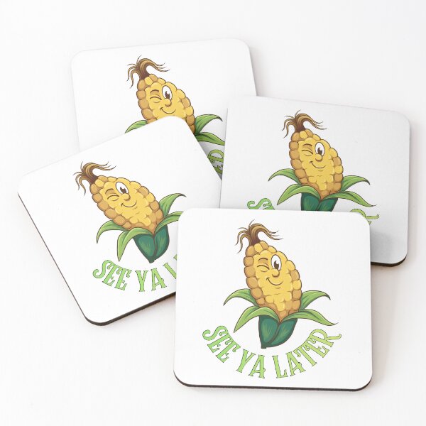 Item preview, Funny Corn on the Cob Bathroom Toilet Kernel Poop See Ya Later Joke  designed and sold by Space Ghettos.